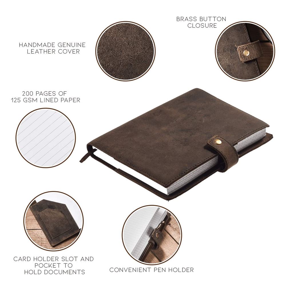 Writing Notebook Cover Leather Books Writing Notebook Cover Leather Books
