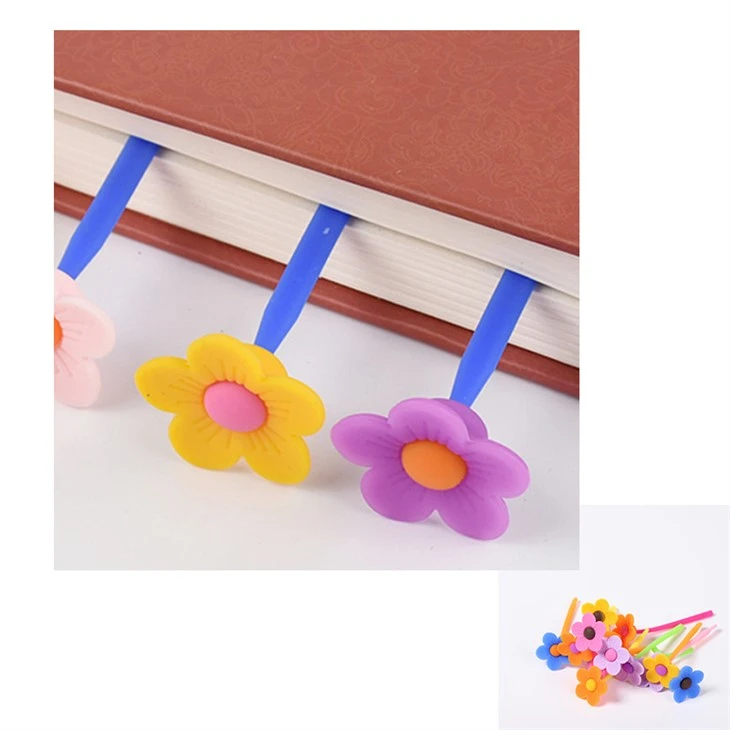 Silicone Flower Bookmark