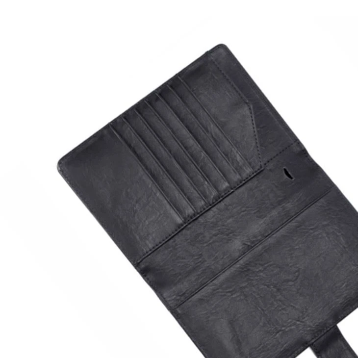 Black Leather Passport Holder Black Leather Passport Holder