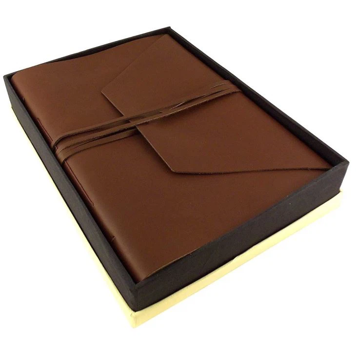 Leather Journal Sketchbook Cover