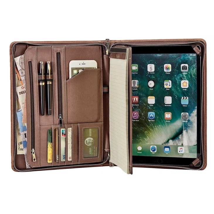 Leather Portfolio A4 Personalised