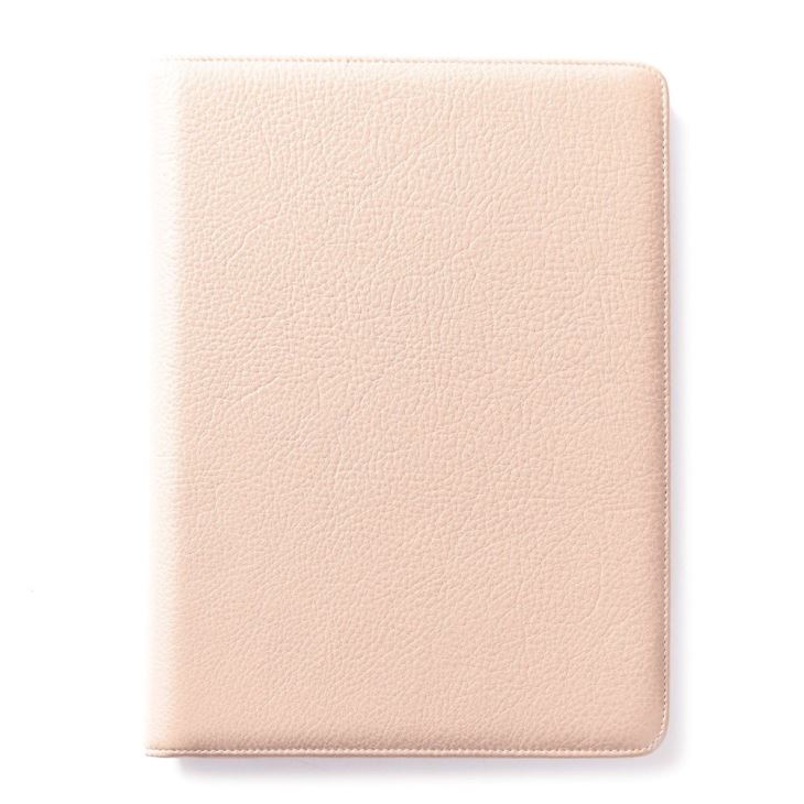 Pink Bifold PU Leather Document Portfolio Pink Bifold PU Leather Document Portfolio