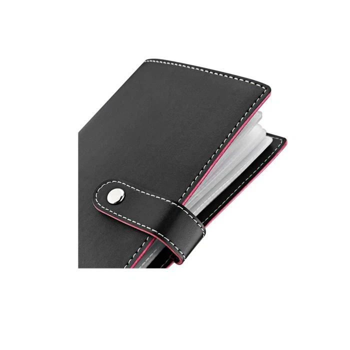 PU Leather Business Name Card Holder Book