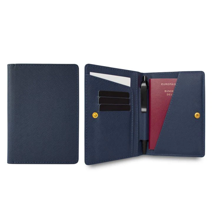 Rfid Leather Passport Cover