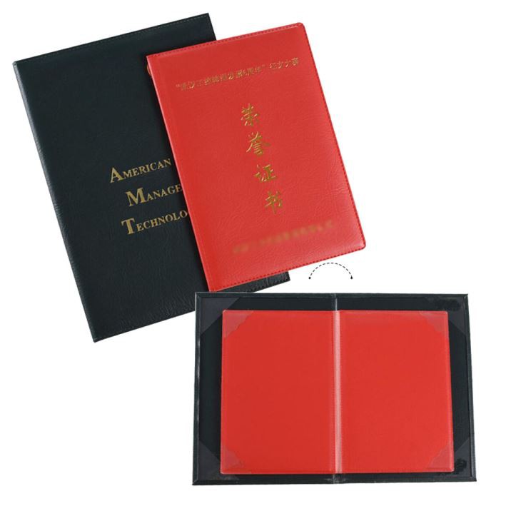 certificate cover