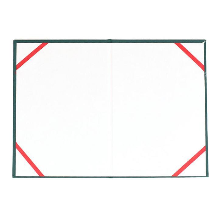 leatherette certificate holders