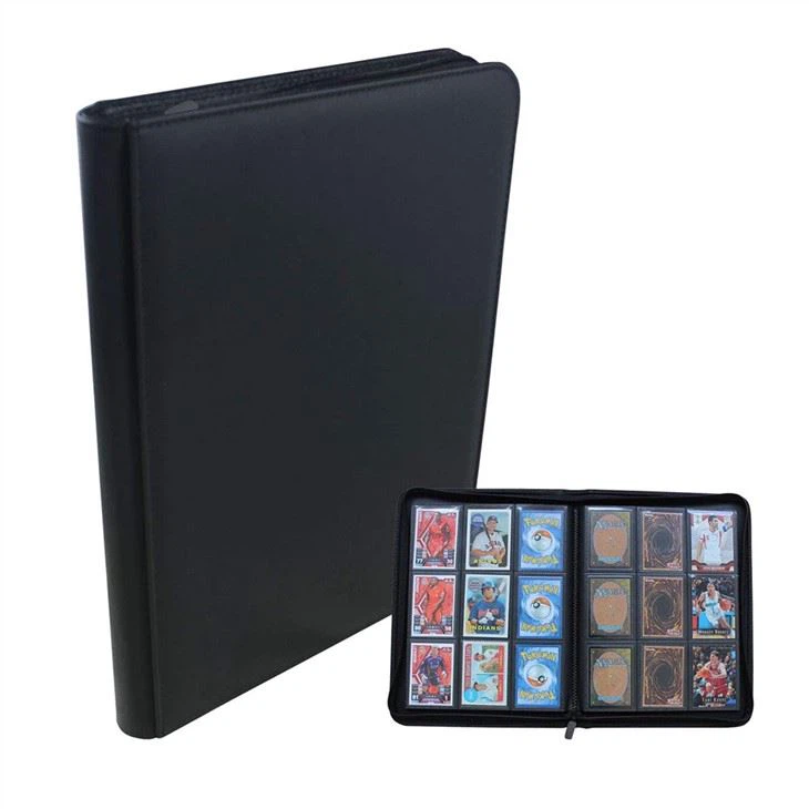 360 Pockets Leather Card Album