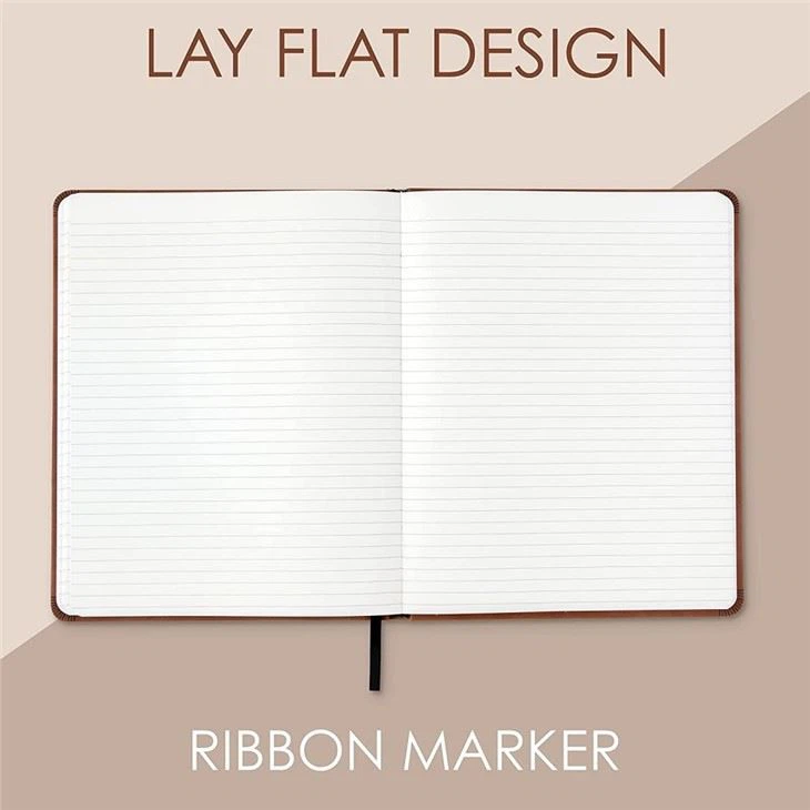 Brown Lined Journal Notebook