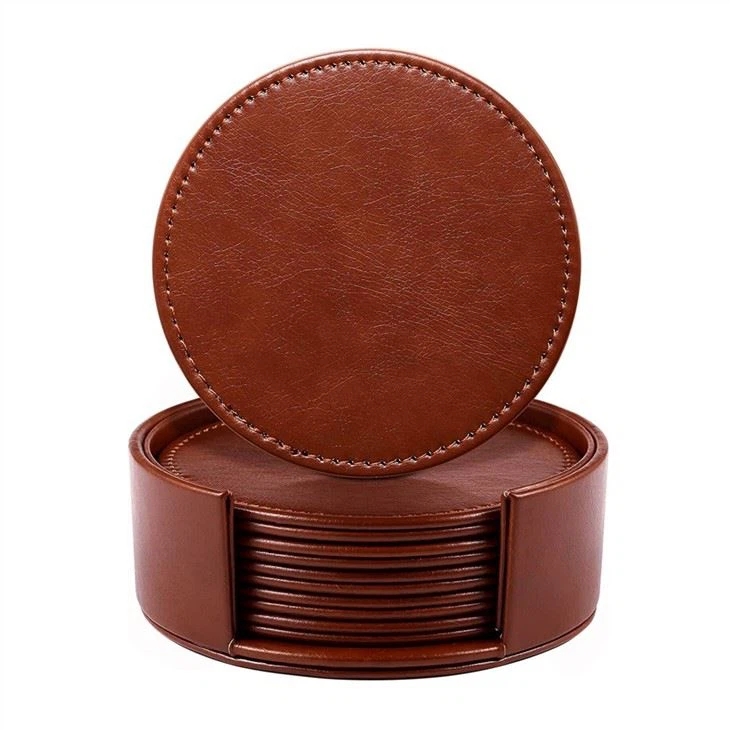 Home Use Leather Coasters Home Use Leather Coasters