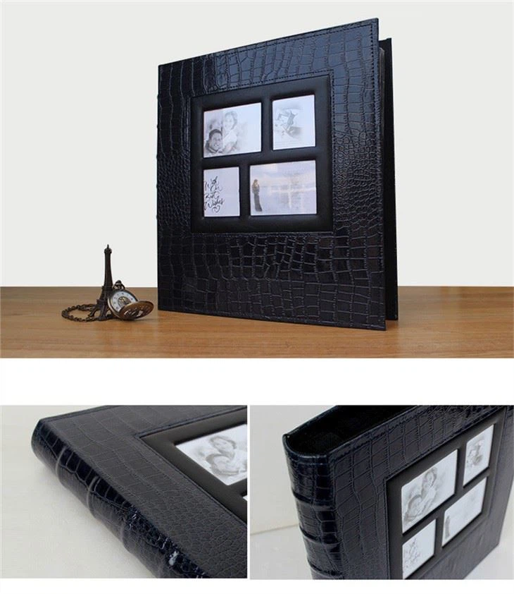 leather photo frame